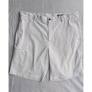 Greg Norman Gray Men's LIMITED EDITION 10" TECH CARGO GOLF SHORT Size 38